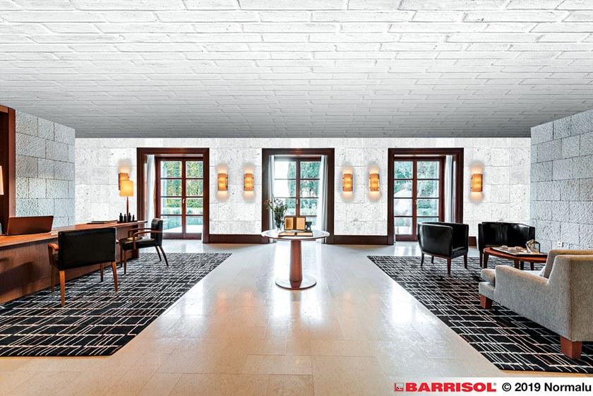 BARRISOL Натяжная стена из пвх с принтом для интерьера sun-id-1398602 - Вид №3