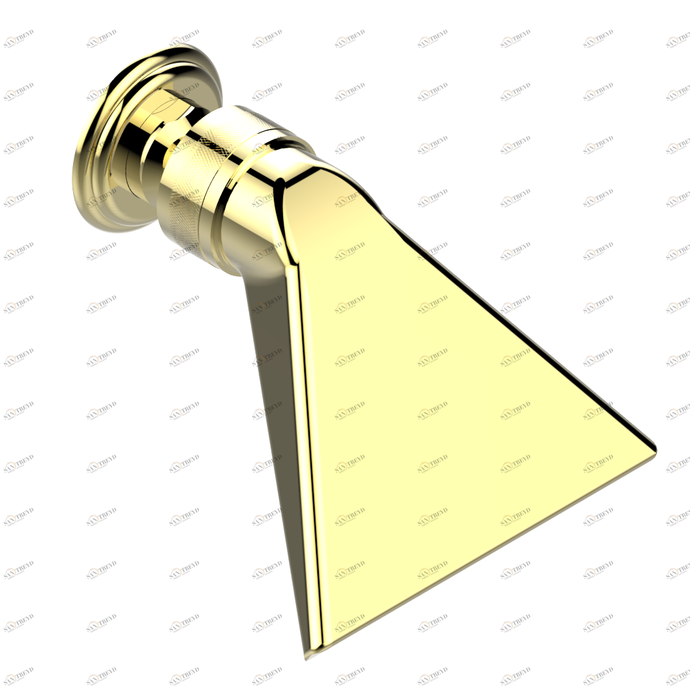 A7B-3640 Лейка душевая Спорт 3/4" Thg-paris Ithaque с платиновым декором Покрытие PVD латунь A7B 3640 CAT.F