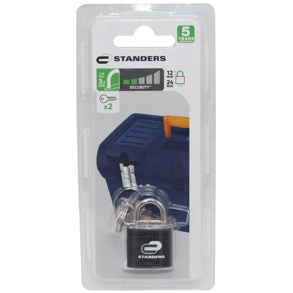 Замок навесной Standers с автоматической блокировкой для внутреннего использования 82247252 STLM-0023014 - Вид №2