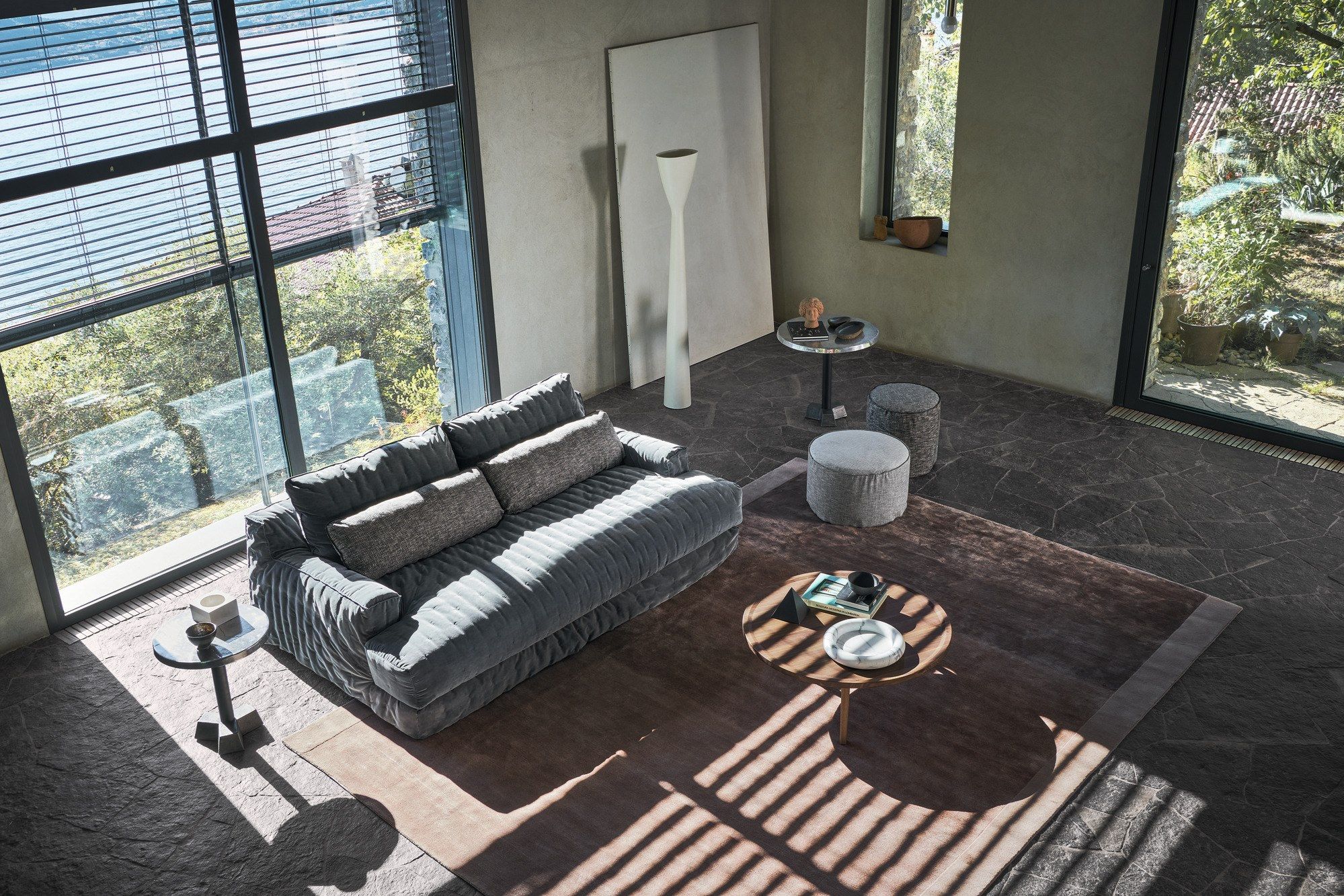 Круглый чугунный журнальный столик Gervasoni латунь ARCH-00082307 - Вид №16