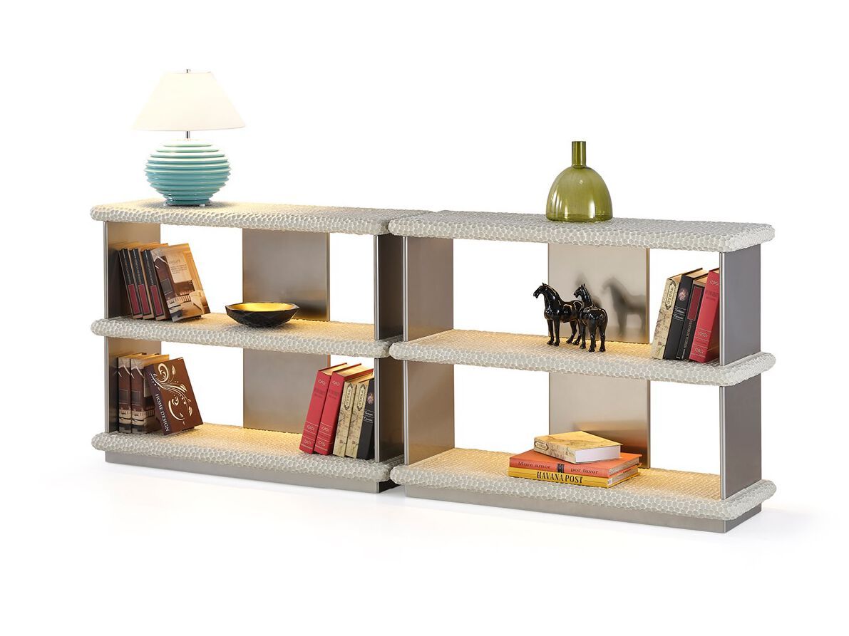 Книжный шкаф с освещением Mobi сахара ARCH-00052431