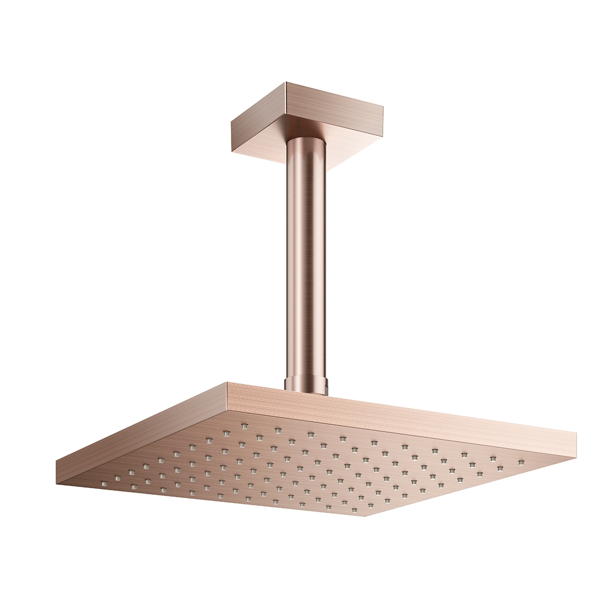 00909269 Потолочный душ Q200 матовая медь Docol HEAVEN