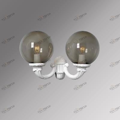 Уличный настенный светильник Fumagalli Mirra/G300 G30.142.000.WZE27 FUMAGALLI MIRRA, G300 271799 Белый 
