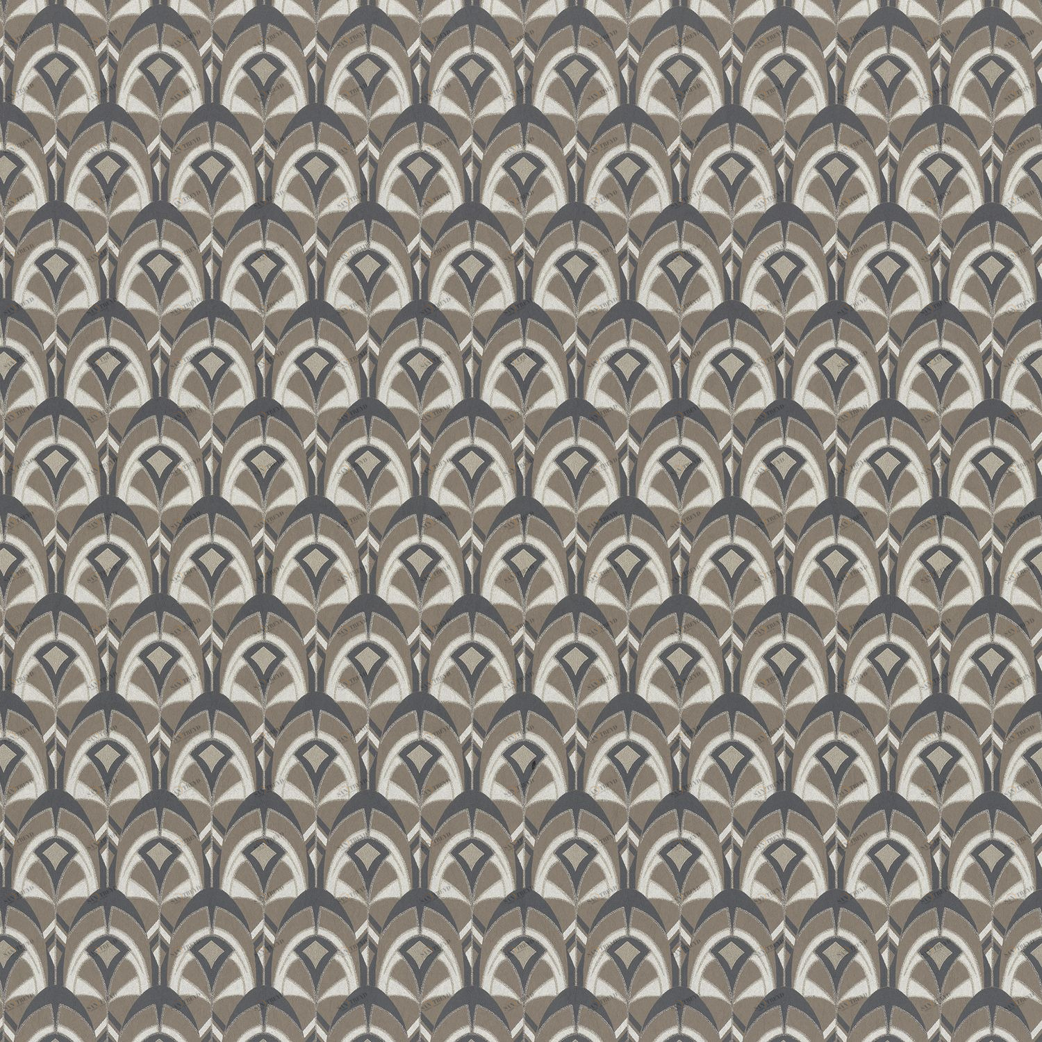 Рулон обоев CASAMANCE 74000296 Основа нетканая бумага Portfolio