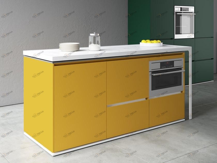 ESTEL GROUP Кухня с островом Compact sun-id-1477838