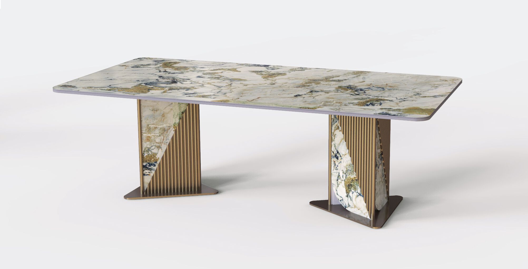 Прямоугольный керамический обеденный стол Bizzotto Italia ARCH-00127510 - Вид №2