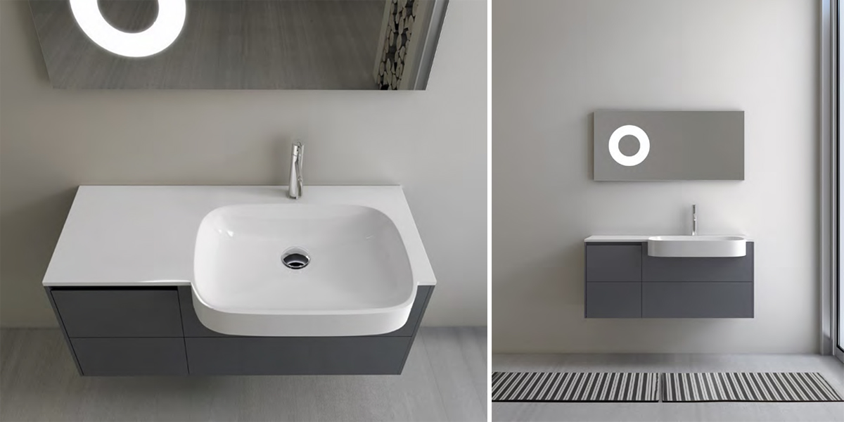 Комплект мебели №9 110,4 см Antonio Lupi PIANA Antoniolupi 9PIANA - Вид №1