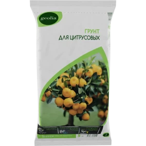 Грунт GEOLIA для цитрусовых - питательная основа для лимонов и мандаринов 5 л 87225287