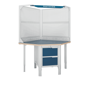 Верстак (угловой) CTR U532.S2.1-2FR