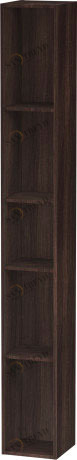 LC120605353 L-Cube Элемент полки (вертикальный) Каштан темный, декор Duravit