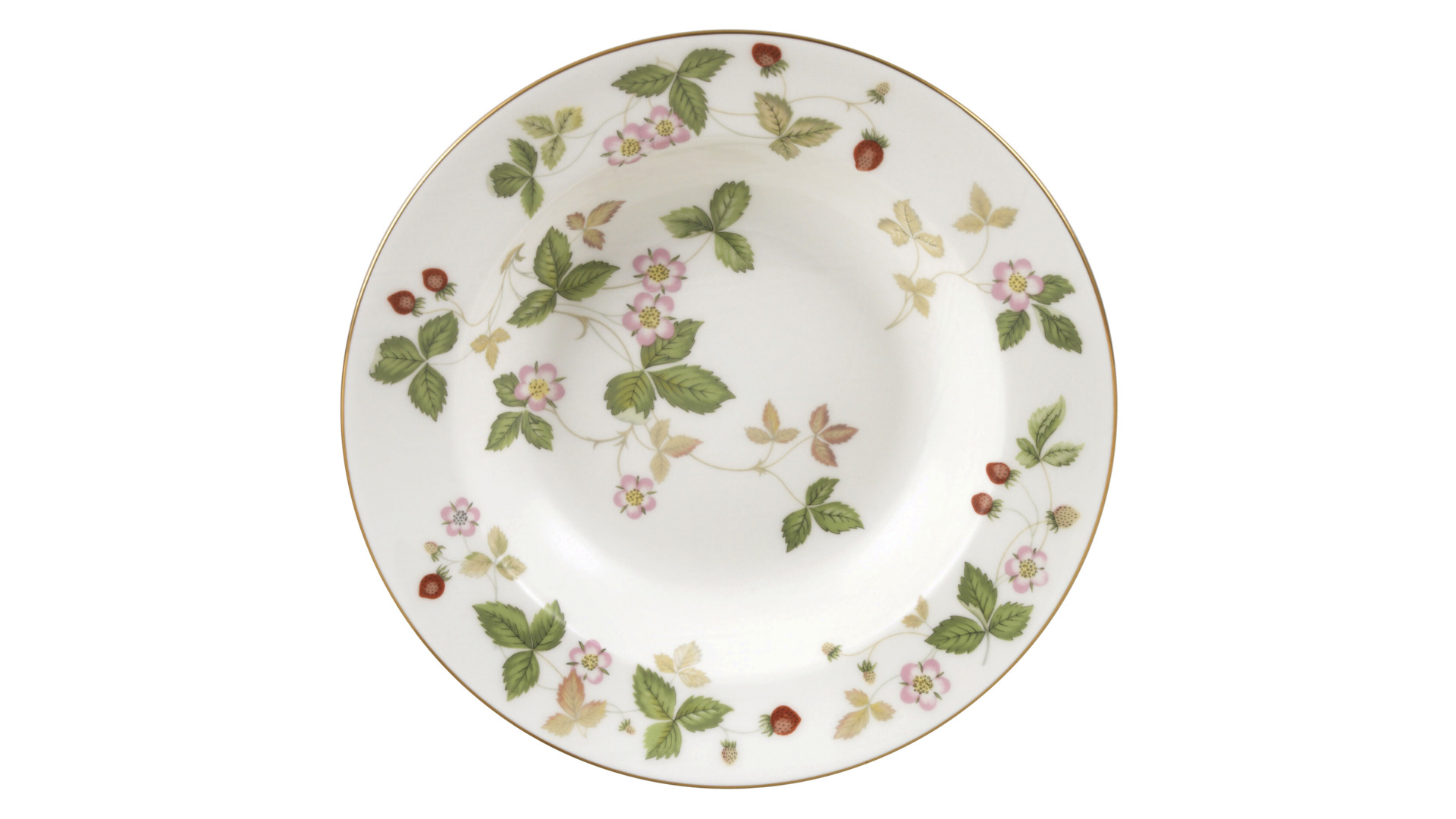 10672532 Wedgwood Набор тарелок суповых  Wedgwood Земляника 20см, 6 шт, фарфор Фарфор костяной  - Вид №1