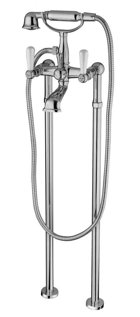 9528 Смеситель для ванны и душа напольный с душевым комплектом. Bongio La Tosca 