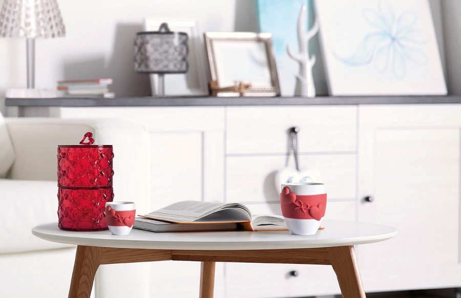 Набор из 2 чашек для кофе Love жёлтый Guzzini 11490079 - Вид №2