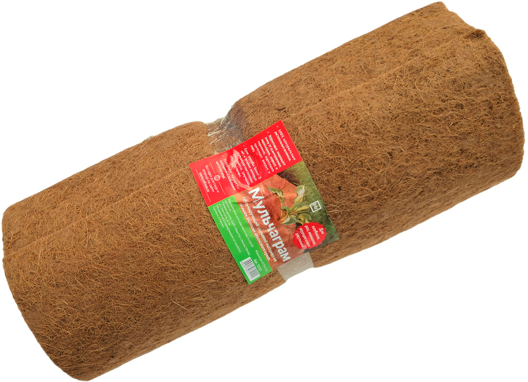 Мульча кокосовая Мульчаграм 0,75x6 м ГеоПластБорд