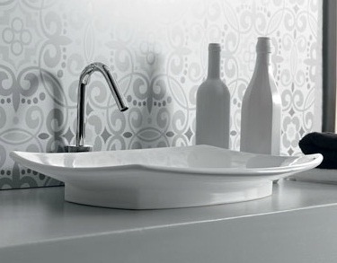 25362 Накладная раковина на столешницу  овальная Ceramica Hidra  - Вид №7