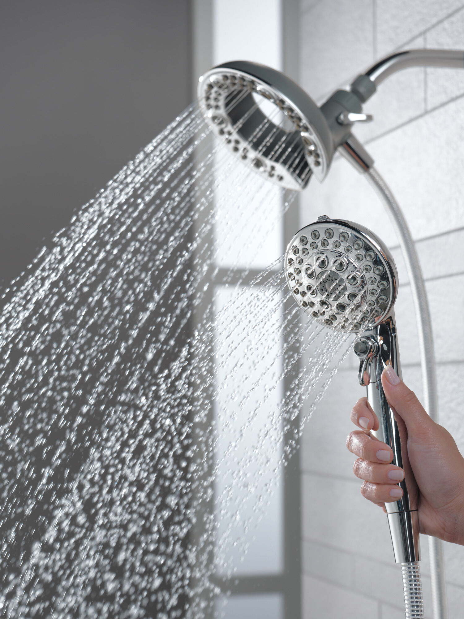 75595C In2ition® Душ 2 в 1 с 5 настройками Delta Faucet DELTA Хром - Вид №5