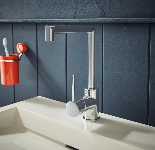 AQ1.12M10540 Однорычажный смеситель для раковины HEWI System-Armaturen  - Вид №3