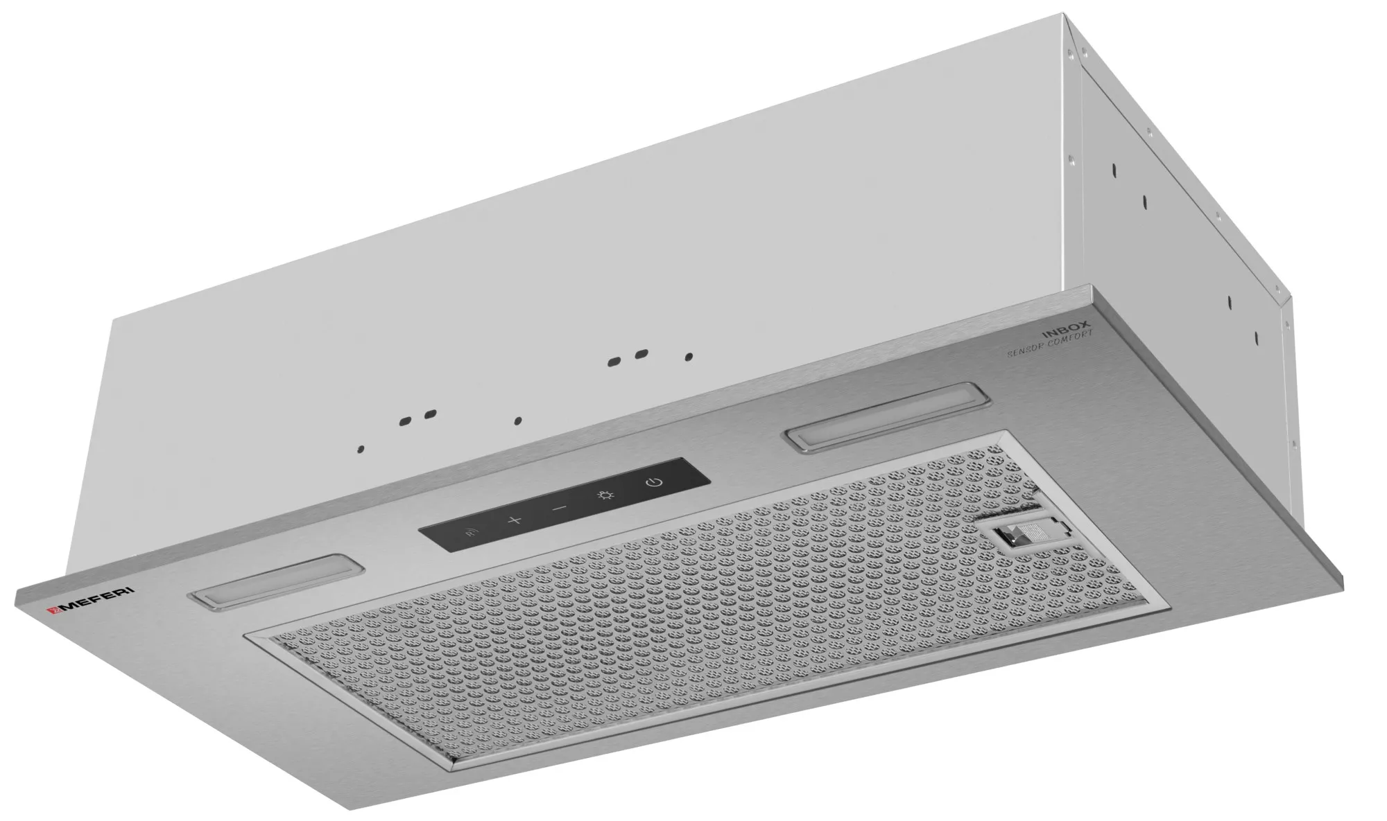 9270653 Вытяжка полновстраиваемая Meferi INBOX60IX SENSOR COMFORT серебристый STDN-0139504 - Вид №3