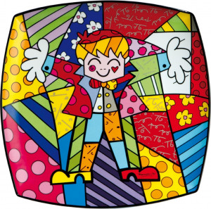 10574692 Goebel Блюдо 30х30см "Крепкое объятие""Бритто" Фарфор