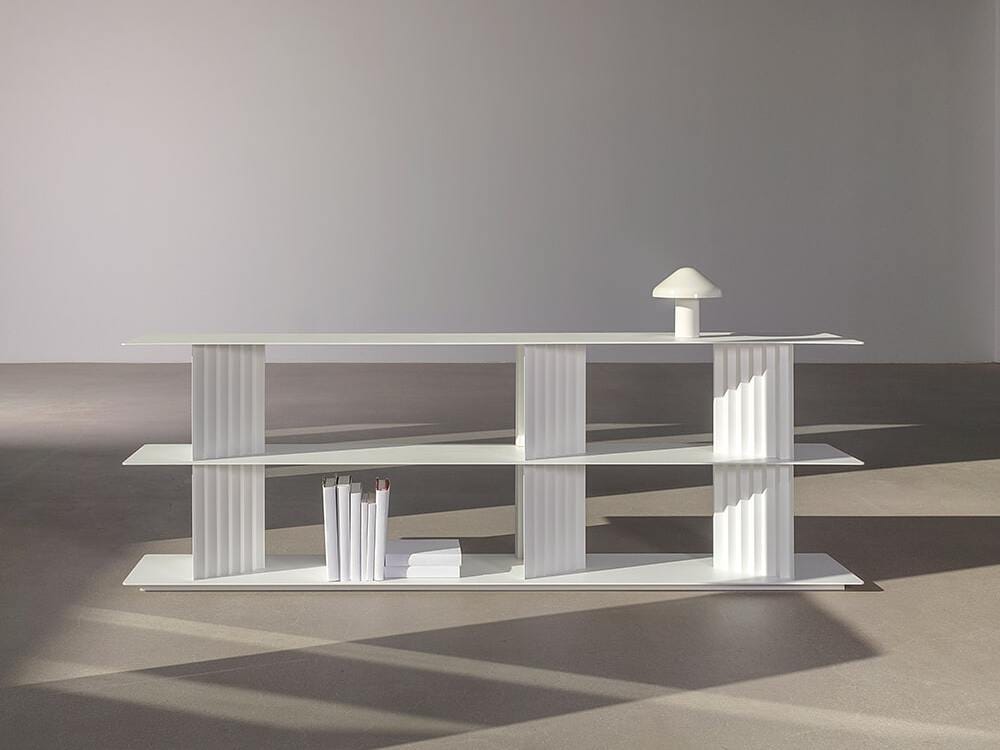 Стальная двухсторонняя Книжная полка RS Barcelona PLEC SHELVING L ARCH-00080592