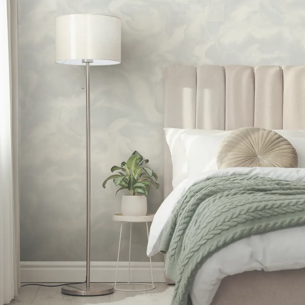 Обои Ornamy Euphoria серые флизелиновые с текстурой 89395609 STLM-1573271 - Вид №2