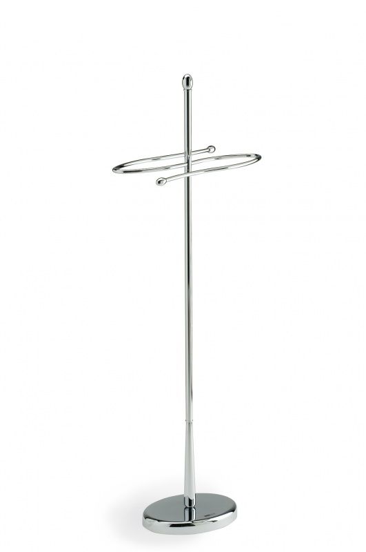 ZE19(08) Stil Haus Zefiro, стойка: 2 полотенцедержателя, цвет хром