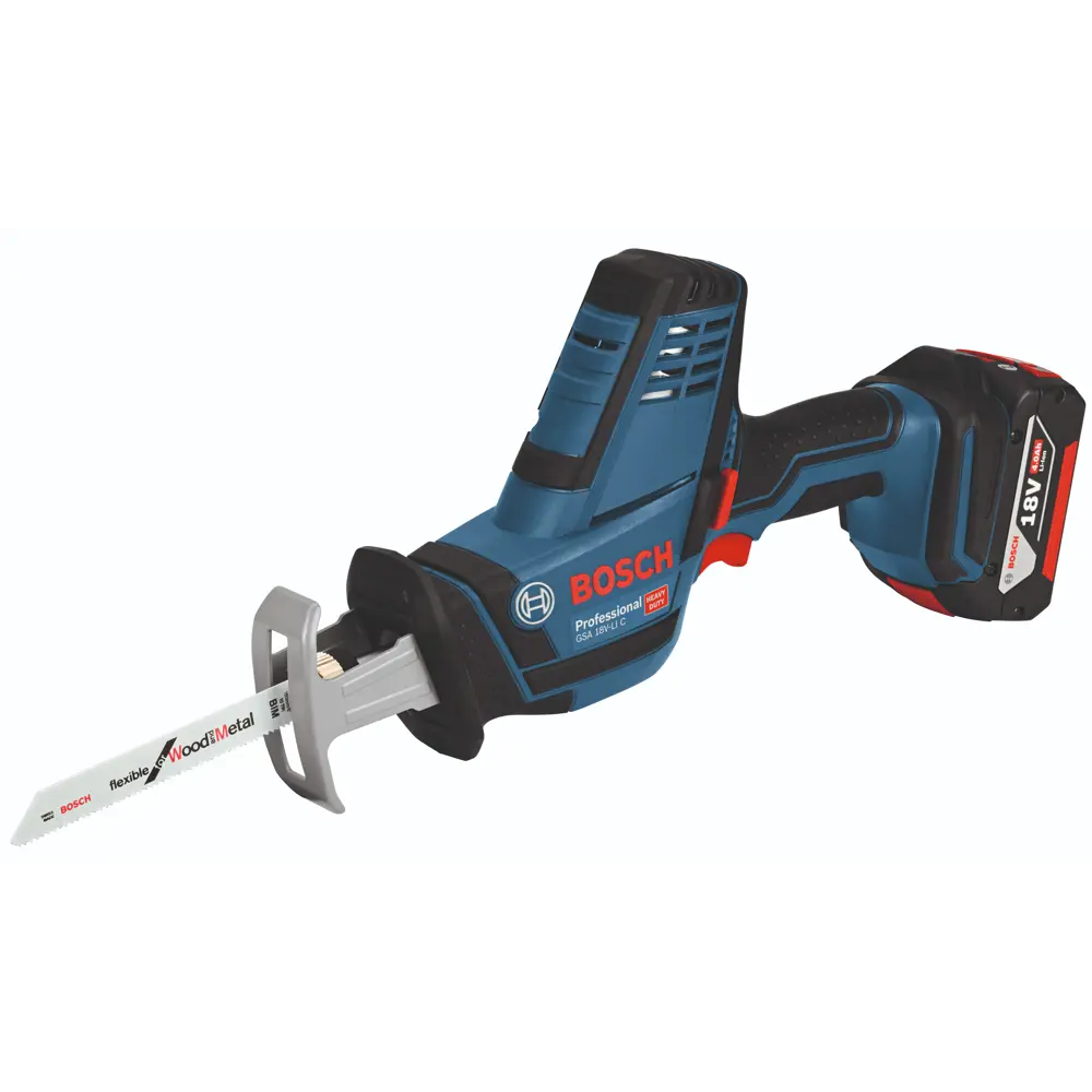 Пила сабельная аккумуляторная бесщёточная Bosch GSA 18V-LI C Professional, 0615990M3Y, 18 В Li-Ion 1x4 Ач 88109917 STLM-2117912 BOSCH PROFESSIONAL 