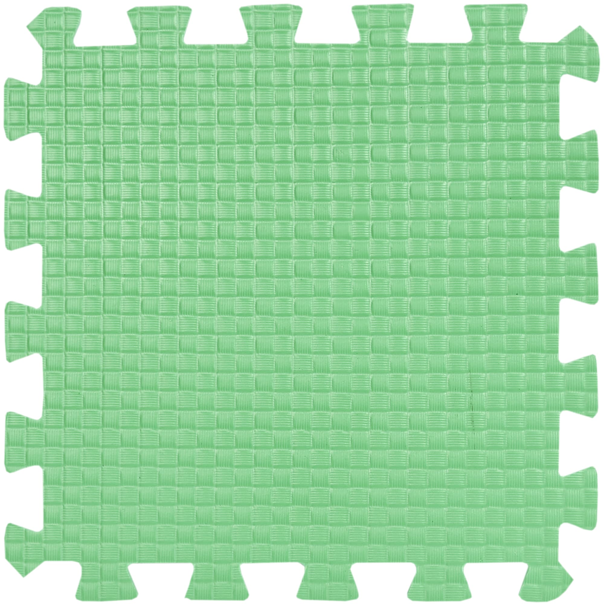 82411017 Пол мягкий, ЭВА, 33x33 см, цвет зелёный Santreyd  - Вид №1