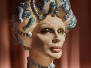 Керамическая ваза