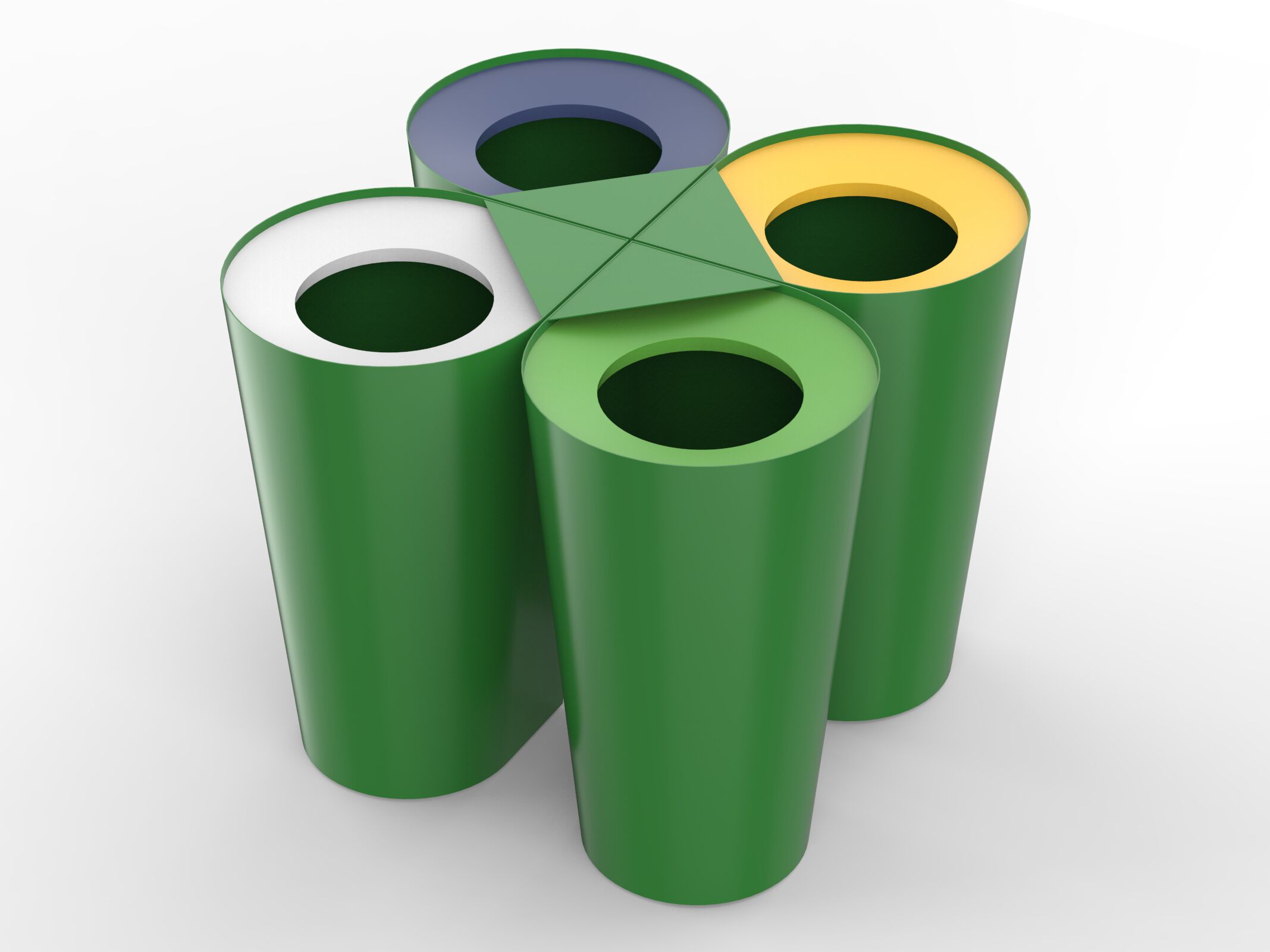 Наружные мусорные корзины из листового металла CITYSì PATU ARCH-00032970 - Вид №1