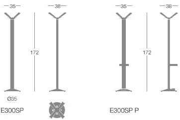 Segis Настенная вешалка из алюминия Ellipse sun-id-1507290 - Вид №2