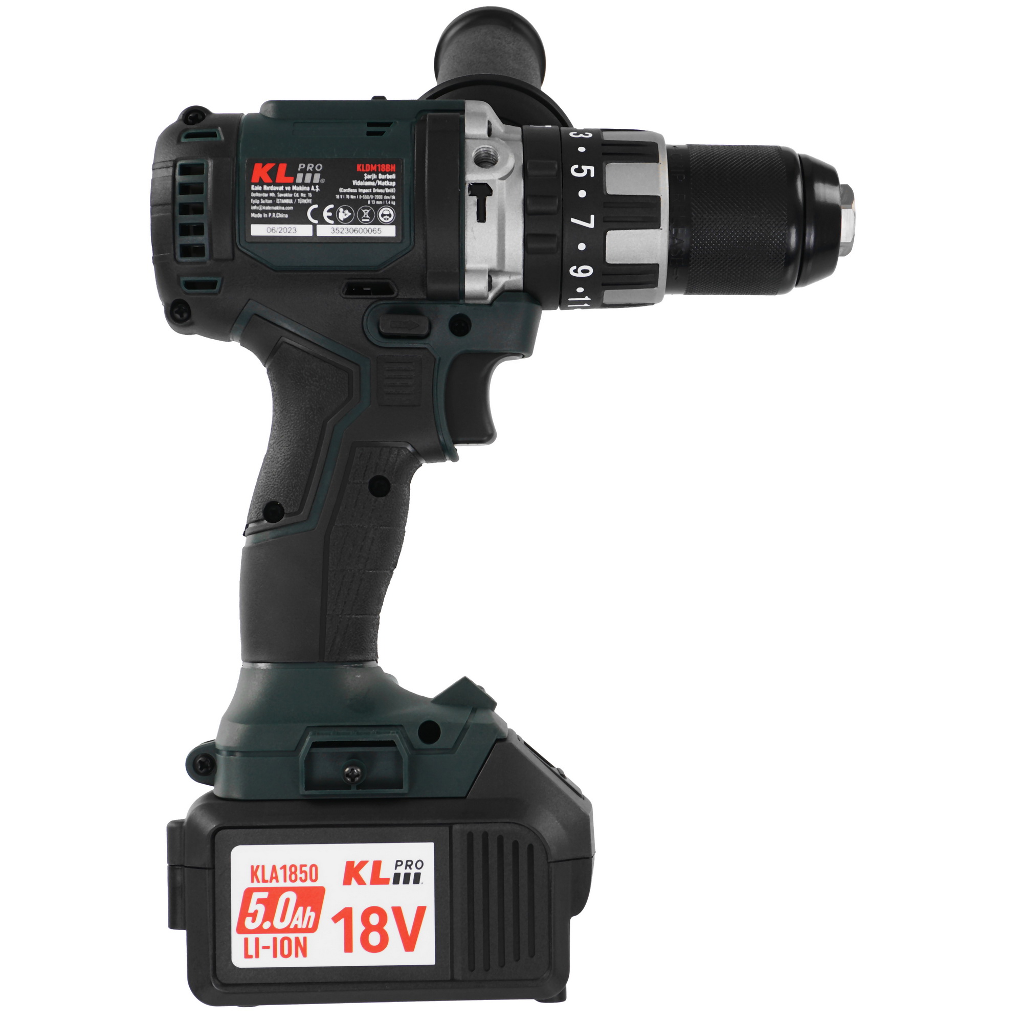 Дрель-шуруповерт KLPRO KLDM18BH-50 9154002 STDN-0057337 - Вид №2