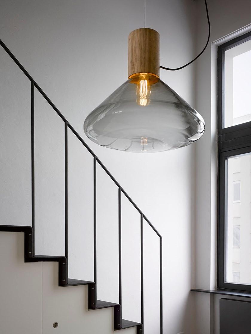 BROKIS Светодиодная подвесная лампа из дутого стекла Muffins Pc851/pc865/pc986 - Вид №4