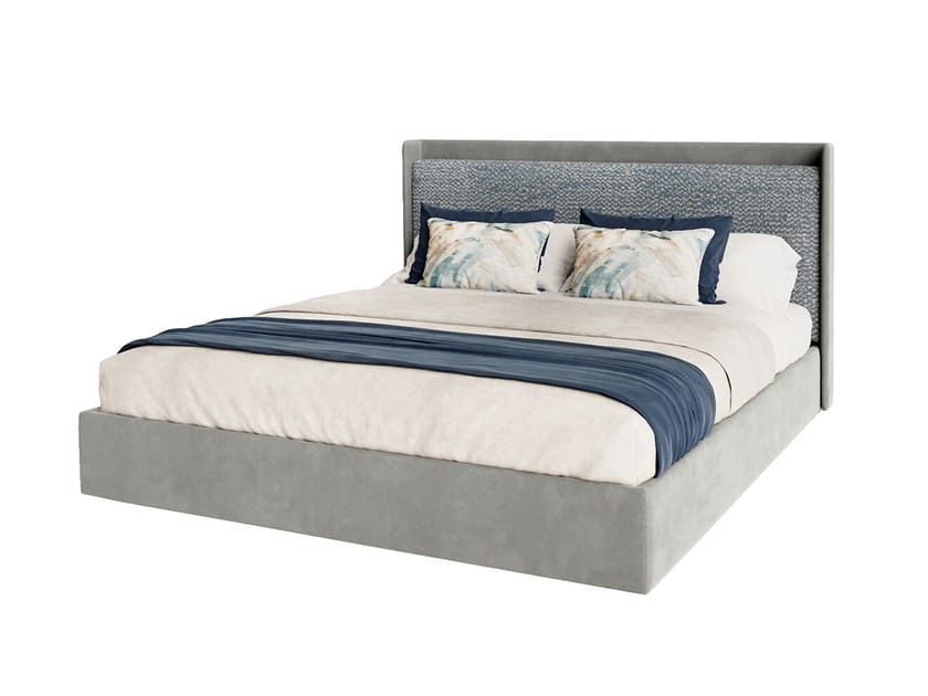 Двуспальная кровать с мягкой тканью ANA ROQUE INTERIORS ARCH-00063890