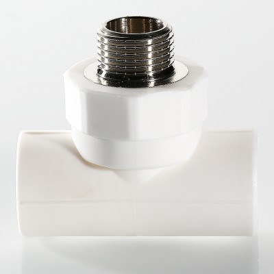 VTp.733.0.02005 Фитинг полипропиленовый – тройник с переходом на наружную резьбу Valtec 20 мм х 3/4"  - Вид №8