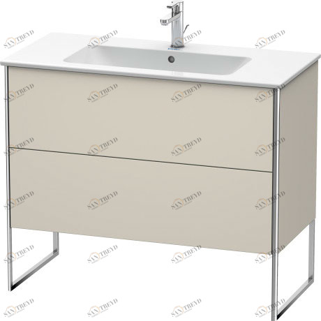 XS444709191 XSquare Тумбочка напольная Серо-коричневый декор Duravit