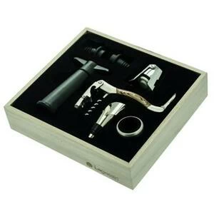 Набор винных аксессуаров Legnoart, нержавеющая сталь/пластик, 5 предметов
