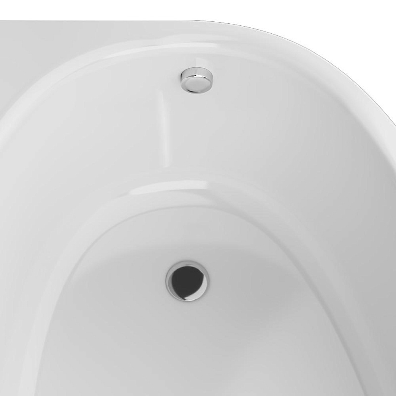 W80A-170R110W-A ванна акриловая 170х110 см правосторонняя шт AM.PM Like - Вид №2