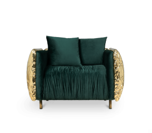 0-100 Несовершенное зеленое кресло Boca Do Lobo