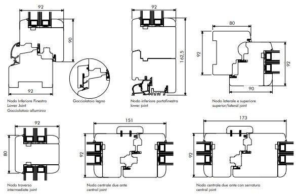 COCIF Распашное окно из дерева Klima+ sun-id-1402610 - Вид №1