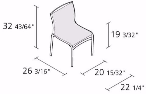 Alias Стул из сетки Frame xl sun-id-1413358 - Вид №1