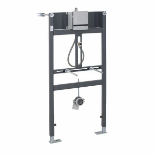 Скрытая рама для подвесного писсуара с инфракрасной системой смыва. Установка в светлую стену. Комплект для крепления, комплект для подключения и ИК-датчик включены. Работа от аккумулятора 6В  Smart line NOKEN 100104491