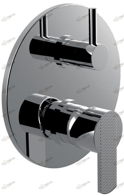 Rubinetteria Giulini Встраиваемый однорычажный смеситель для душа с переключателем Deluxe - surf F5813-4dl