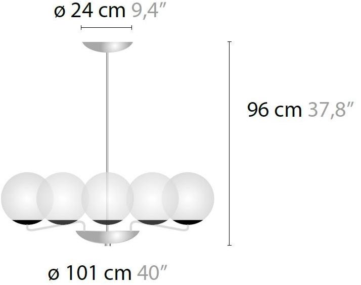 ILFARI Подвесной светильник из металла с отраженным светом Innerbloom 13986 - Вид №2