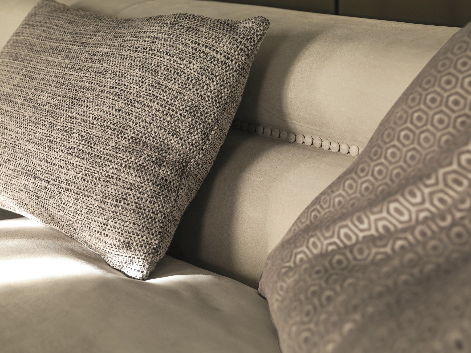 Модульный кожаный диван с журнальной стойкой Longhi Loveluxe 2017-Essence collection ARCH-00053634 - Вид №4