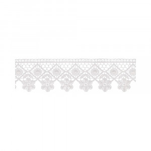 3123 Гипюр 45 мм в пакете Турция белый Gamma