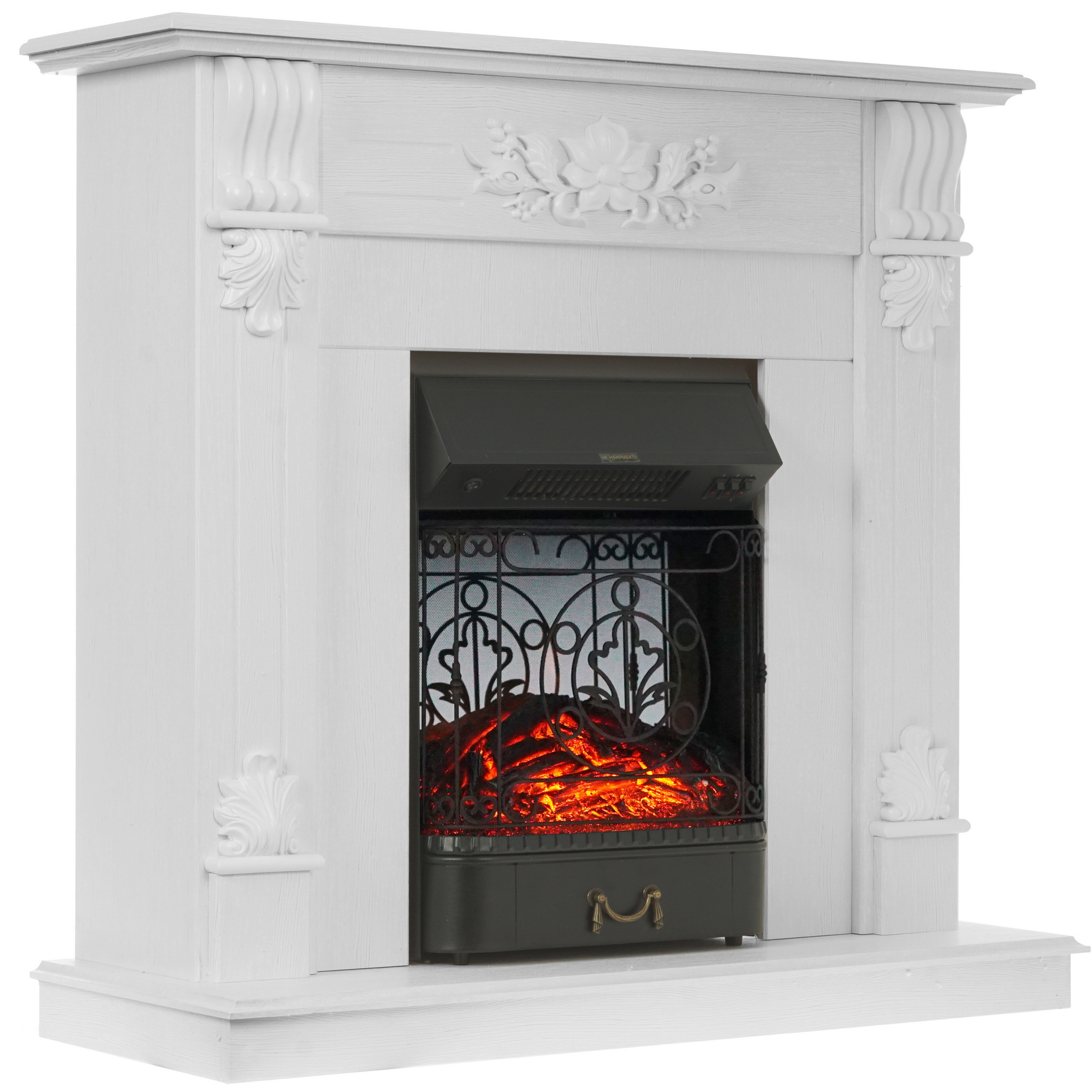 5342355 Каминокомплект RealFlame Ottawa WT + Majestic Lux S BL STDN-0055220 - Вид №1