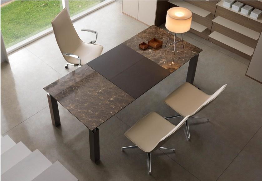 Quinti Sedute Поворотное кресло руководителя из ткани с 5 спицами и высокой спинкой Amelie sun-id-1434207 - Вид №5