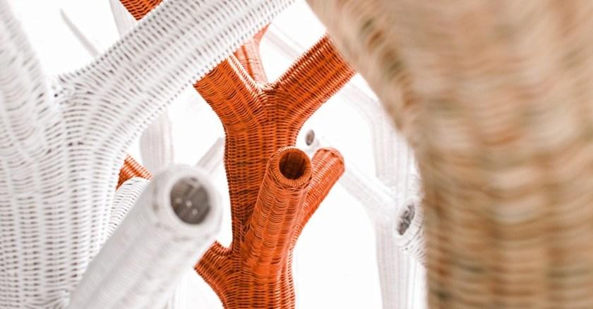 Gervasoni Напольная вешалка из ротанга Bell + bolla + corallo sun-id-1483287 - Вид №3