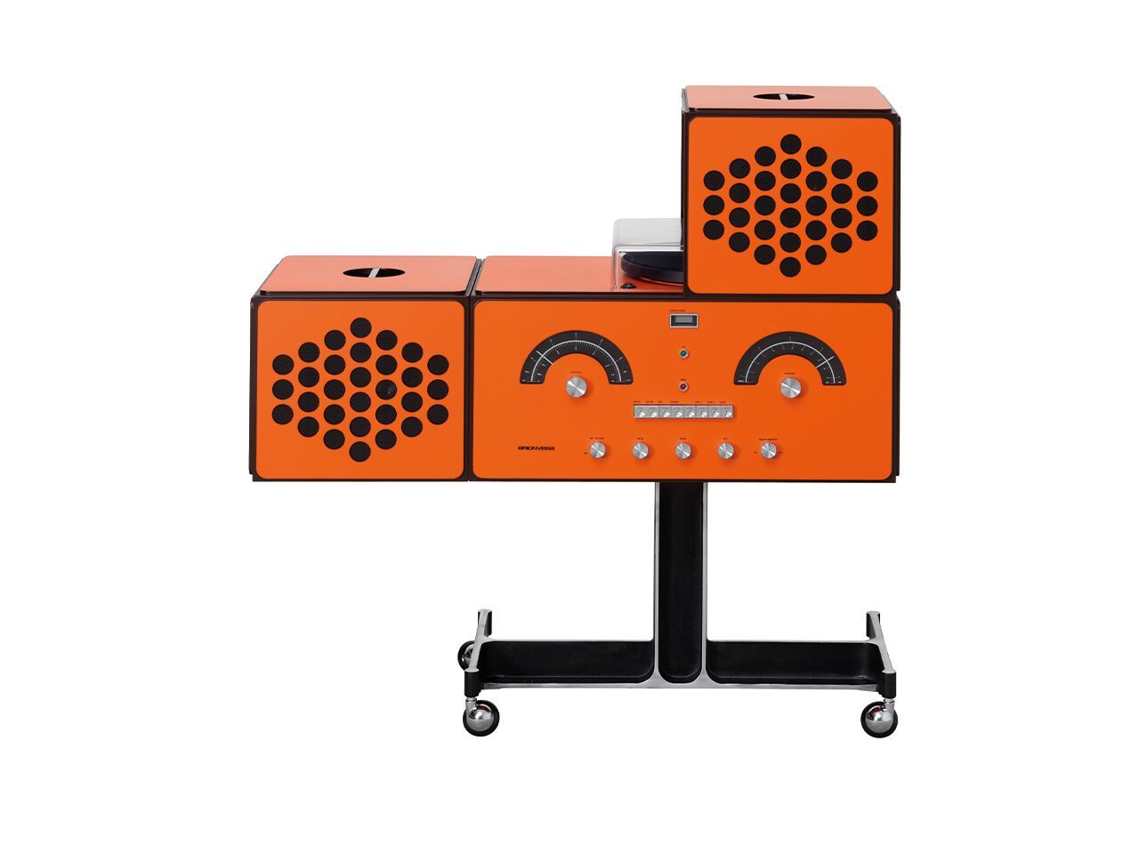 AM/FM-радио и проигрыватель с усилителем Brionvega RADIOFONOGRAFO RR226 ARCH-00080672 - Вид №4